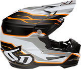 6D HELMETS ATR-2 Helmet - Phase - White/Orange - Large 12-2827