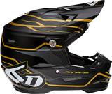 6D HELMETS ATR-2 Helmet - Phase - Black/Gold - Large 12-2807