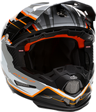 6D HELMETS ATR-2 Helmet - Phase - White/Orange - Large 12-2827