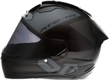 6D HELMETS ATS-1R Helmet - Wyman - Black/Gray - Large 30-0707