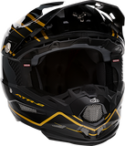 6D HELMETS ATR-2 Helmet - Phase - Black/Gold - Large 12-2807