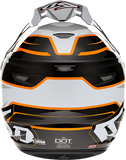 6D HELMETS ATR-2 Helmet - Phase - White/Orange - Large 12-2827