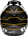 6D HELMETS ATR-2 Helmet - Phase - Black/Gold - Large 12-2807