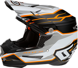 6D HELMETS ATR-2 Helmet - Phase - White/Orange - Large 12-2827