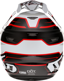 6D HELMETS ATR-2 Helmet - Phase - White/Red - Small 12-2835