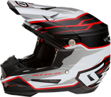 6D HELMETS ATR-2 Helmet - Phase - White/Red - XL 12-2838