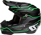 6D HELMETS ATR-2 Helmet - Phase - Black/Green - XL 12-2848