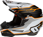 6D HELMETS ATR-2 Helmet - Phase - White/Orange - XL 12-2828