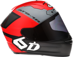 6D HELMETS ATS-1R Helmet - Wyman - Red/Gray - XL 30-0738