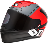 6D HELMETS ATS-1R Helmet - Wyman - Red/Gray - Medium 30-0736