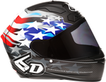 6D HELMETS ATS-1R Helmet - Patriot - Red/White/Blue - Small 30-0695