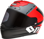 6D HELMETS ATS-1R Helmet - Wyman - Red/Gray - Small 30-0735