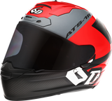 6D HELMETS ATS-1R Helmet - Wyman - Red/Gray - Small 30-0735