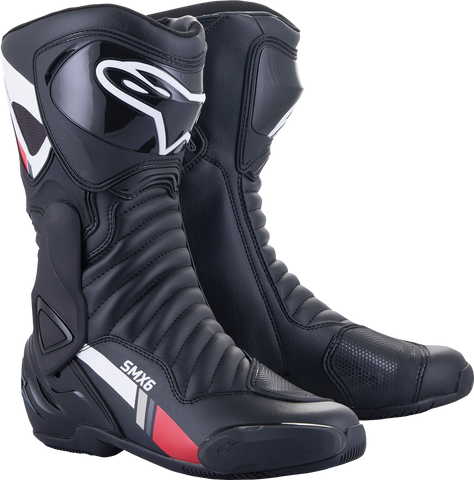 ALPINESTARS SMX-6 v2 Boots - Black/White/Gray - US 13.5 / EU 49 2223017-153-49