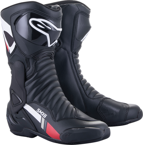 ALPINESTARS SMX-6 v2 Boots - Black/White/Gray - US 6.5 / EU 40 2223017-153-40