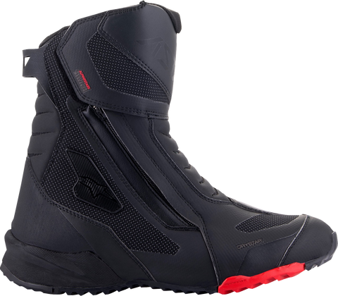 ALPINESTARS RT-7 Drystar Boots - Black/Red - US 9 / EU 42 2443023-13-42