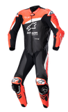 ALPINESTARS GP Plus v4 Leather Suit - Black/Red Fluo/White - US 46 / EU 56 3150523132156