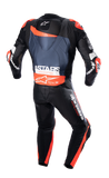 ALPINESTARS GP Plus v4 Leather Suit - Black/Red Fluo/Blue - US 44 / EU 54 3150523135754