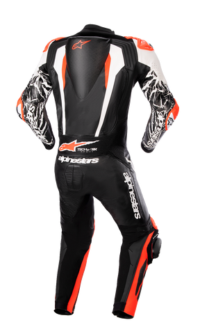 ALPINESTARS Racing Absolute v2 Leather Suit - Black/White/Red - US 38 / EU 48 3156323123148