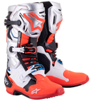 ALPINESTARS Limited Edition Vision Tech 10 Boots - Black/White/Silver/Red - US 12 2010020-1283-12