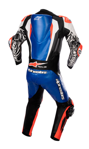 ALPINESTARS Racing Absolute v2 Leather Suit - Black/Blue/White/Red - US 48 / EU 58 3156323718358