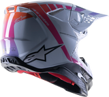ALPINESTARS Supertech M10 Helmet - Daytona - MIPS - Haze Gray/Orange Fluo/Rhodamine - Medium 8302423-9243-MD