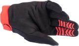 ALPINESTARS Honda Full Bore Gloves - Black/Bright Red - Small 3563823-1303-S
