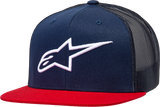 ALPINESTARS Corp Trucker Hat - Navy/Red - One Size 1025810037030OS
