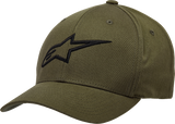 ALPINESTARS Ageless Curve Hat - Military/Black - Small/Medium 1017810106910SM