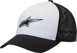 ALPINESTARS Advantage Tech Trucker Hat - White/Black - One Size 1212811602010OS