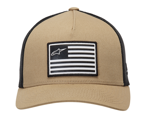 ALPINESTARS Flag Snapback Hat - Sand/Black - One Size 1211810132310OS