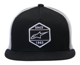 ALPINESTARS Bolt Trucker Hat - Black/White - One Size 1213810141020OS