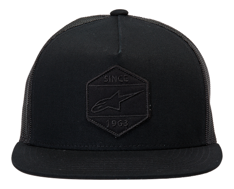 ALPINESTARS Bolt Trucker Hat - Black/Black - One Size 1213810141010OS