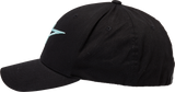 ALPINESTARS Ageless Curve Hat - Black/Light Aqua - Small/Medium 1017810101177SM