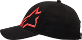 ALPINESTARS Corp Snap 2 Hat - Black/Warm Red - One Size 1211810091523OS