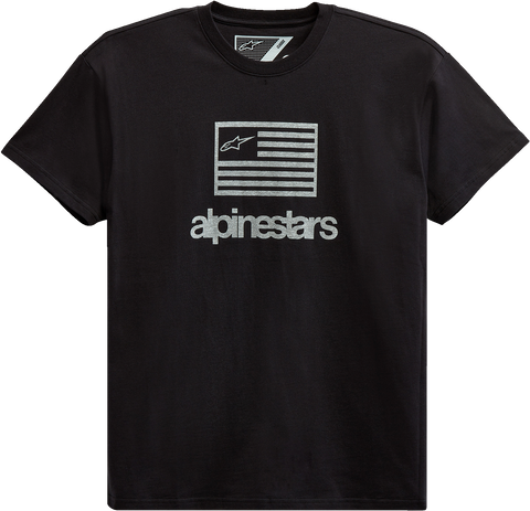 ALPINESTARS Flag T-Shirt - Black - Large 12137262010L