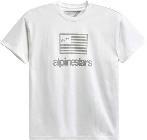 ALPINESTARS Flag T-Shirt - White - XL 12137262020XL