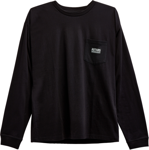 ALPINESTARS Cirrus Long-Sleeve Knit T-Shirt - Black - Medium 12137110010M