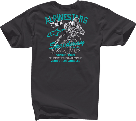 ALPINESTARS Speedway T-Shirt - Black - 2XL 12137260010XXL