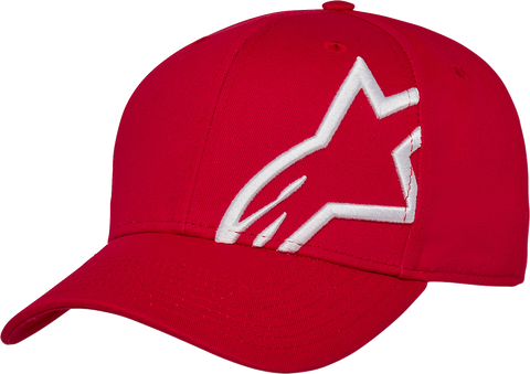 ALPINESTARS Corp Snap 2 Hat - Red/White - One Size 1211810093020OS