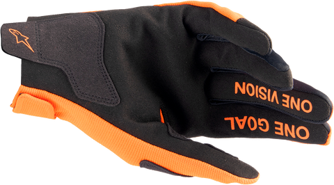 ALPINESTARS Youth Radar Gloves - Orange/Black - XS 3541824-411-XS