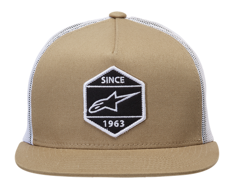 ALPINESTARS Bolt Trucker Hat - Sand/White - One Size 1213810142320OS