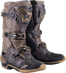 ALPINESTARS Limited Edition Squad '23 Tech 10 Boots - Brown/Gold - US 8 2010020-839-8