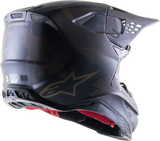 ALPINESTARS Supertech M10 Helmet - Squad - MIPS - Dark Brown/Gold - Medium 8302823-839-MD