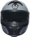 AGV Tourmodular Helmet - Textour - Matte Black/Gray - Medium 211251F2OY100M