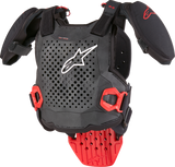 ALPINESTARS Youth A5 S v2 Body Armor - Black/White/Red - S/M 6740224-123-S/M