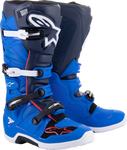 ALPINESTARS Tech 7 Boots - Blue/Red/Navy - US 7 2012014-7058-7