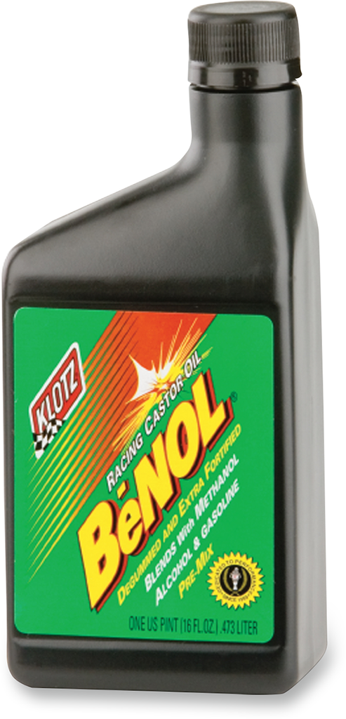 Klotz BeNOL Pre-Mix Castor Oil for 2-Stroke Racing Engines – 64 Ounce BC-179