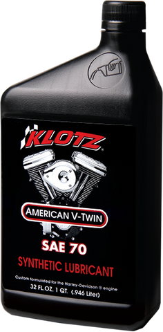 KLOTZ OIL V Twin Synthetic Oil - 70W - 1 U.S. quart KH-70