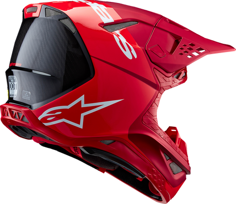ALPINESTARS Supertech M10 Helmet - Flood - MIPS? - Red Fluo/Red - Large 8301023-3003-L